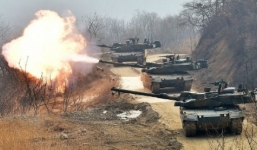 Hàn Quốc tập trận pháo binh gần biên giới Triều Tiên